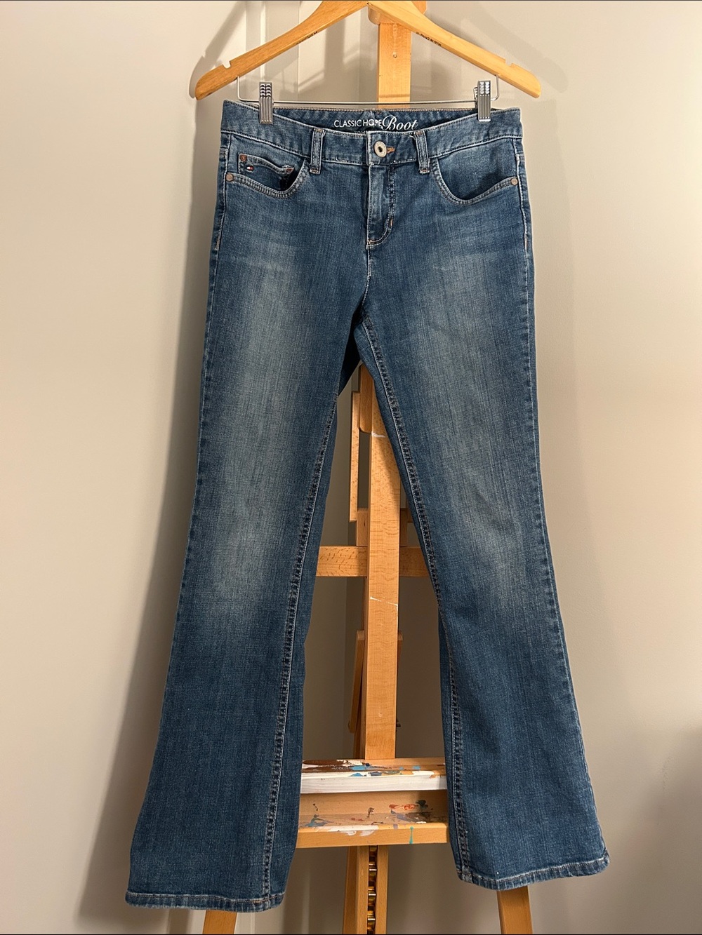 Tommy Hilfiger Medium Blue Bootcut ‘Hope’ Jeans
